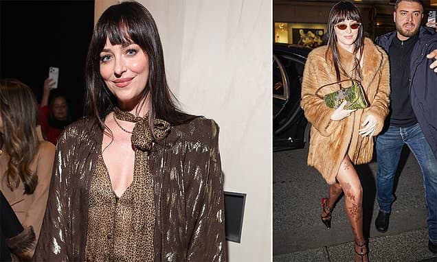 Dakota Johnson's Parisian Style Steals the Show
