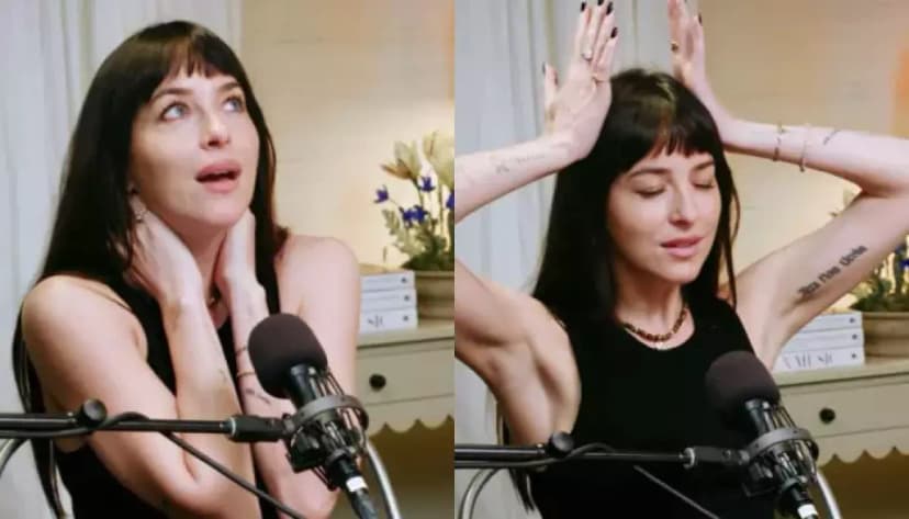 Dakota Johnson's Stunned Reaction to 'Zombie Fillers'