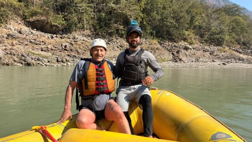 Veteran Actor Dalip Tahil's Ganga River Rafting Adventure!