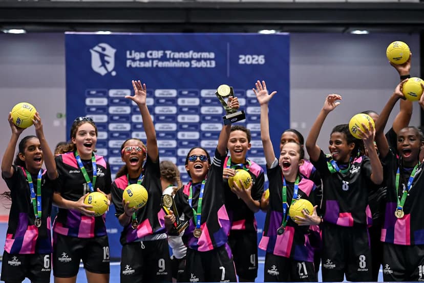Daminhas da Bola Crowned U-13 Futsal Champions