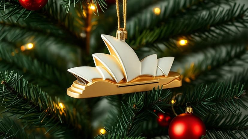 Royal Christmas Tree Holds Sweet Sydney Opera House Secret