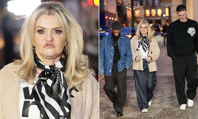 Danniella Westbrook's London Night Out Amid Health Scare