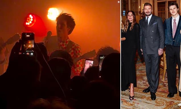 Beckham Dad Duty: Cruz Rocks Paris Stage