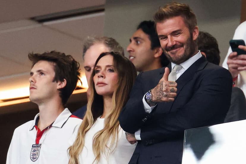 Victoria Beckham's Soccer Face: From Bored to Blissful?