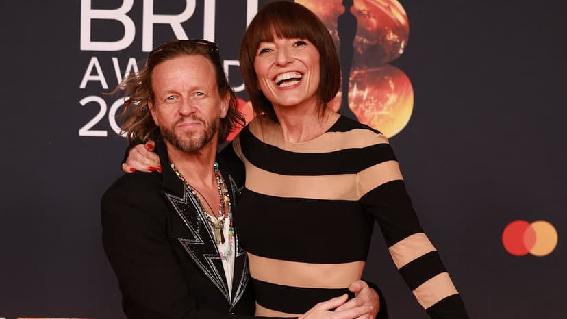 Davina McCall and Michael Douglas Radiate Love at BRIT Awards