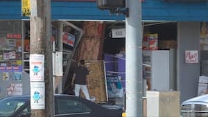 U-Haul Smashes Dayton Market in Early Morning Rampage