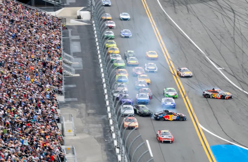 Reddick Wins Daytona 500 in Dramatic Finish