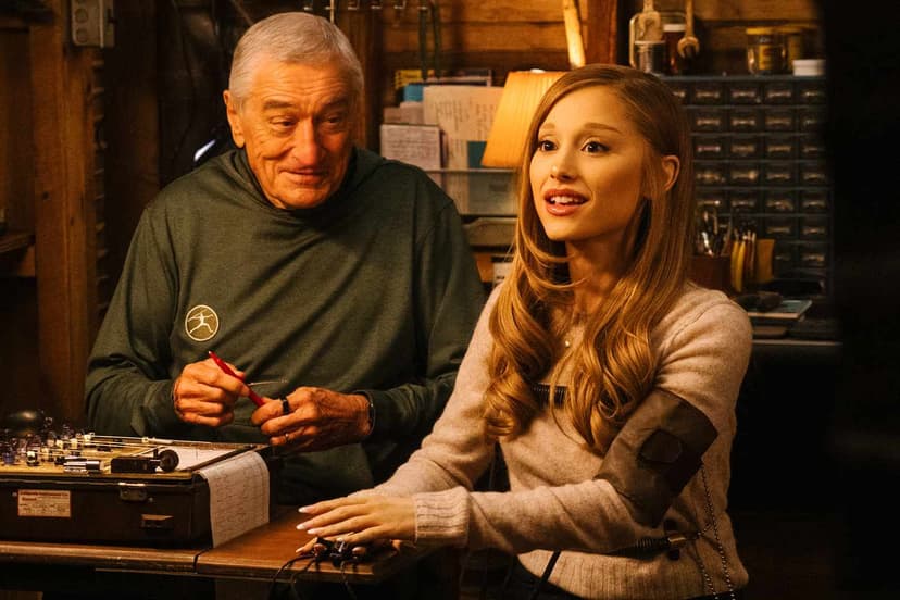 De Niro Praises Ariana Grande's Professionalism