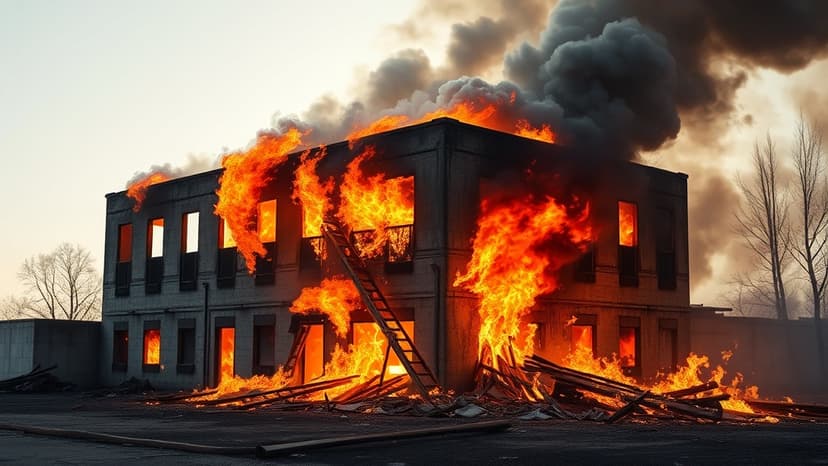 Karachi Mall Inferno Claims Six Lives