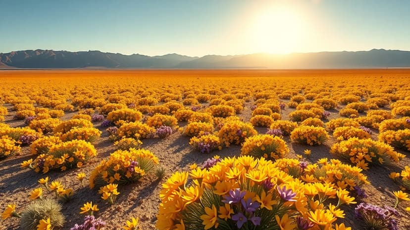 Record Rain Ignites Stunning Wildflower Show