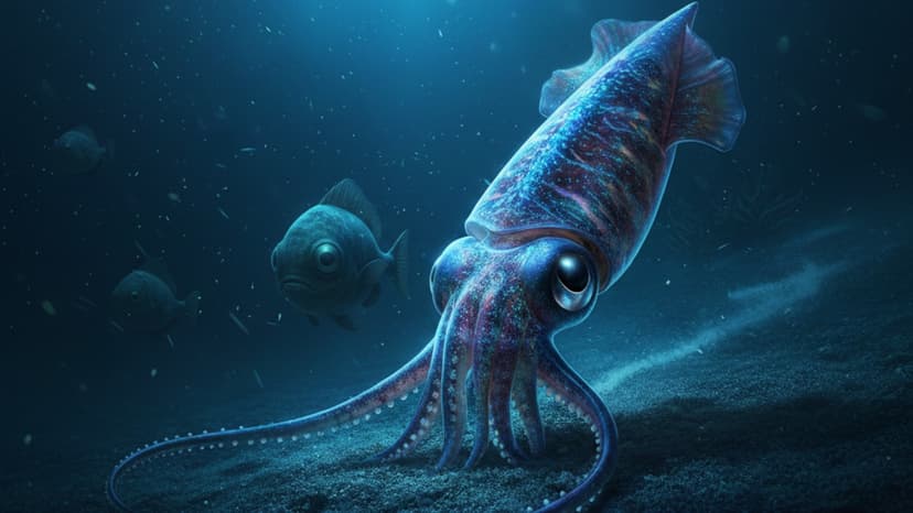 Deep Sea Squid Master of Disguise Found
