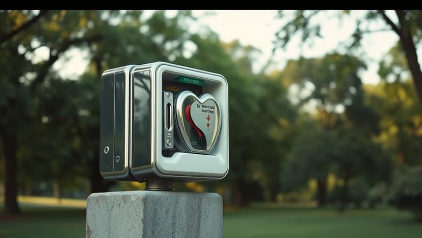 Worcestershire Park Gets Life-Saving Defibrillator