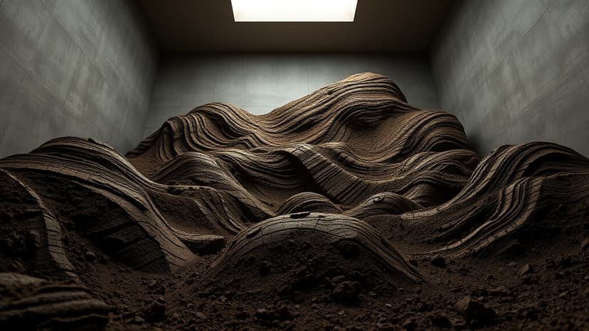 Artist Sculpts Earth for Sensory Journey
