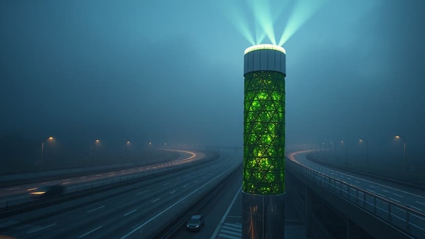 Delhi's Living Towers Breathe Life Into City Air