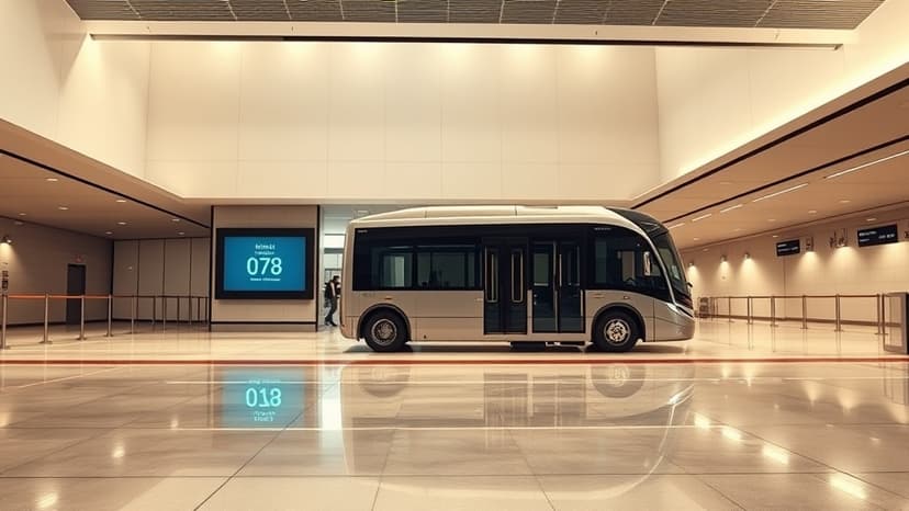 Delhi Airport Shuttle Arrives on the Second!