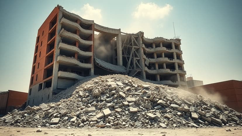 Delhi Building Collapse: Students Feared Trapped