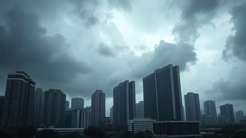 Delhi Monsoons Unleash Rain, Storms Amidst High Humidity