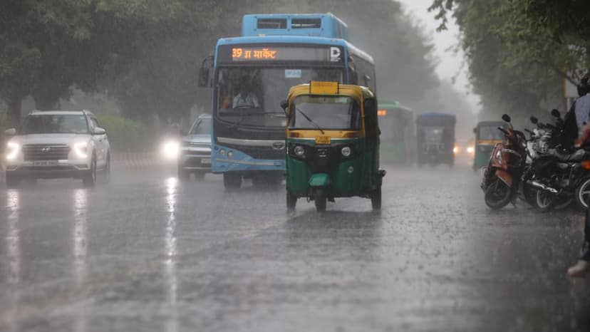 Delhi Drenched: Rains Slash Temperatures, Boost Air Quality