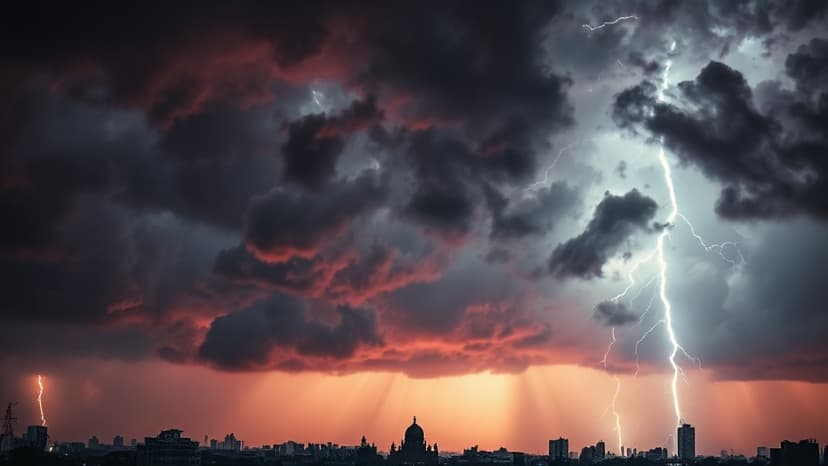 Delhi Drenched: Red Alert Issued for Heavy Rains