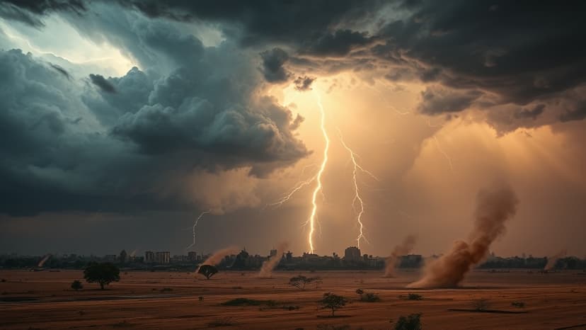 Delhi Heatwave Eases: Thunderstorms Loom
