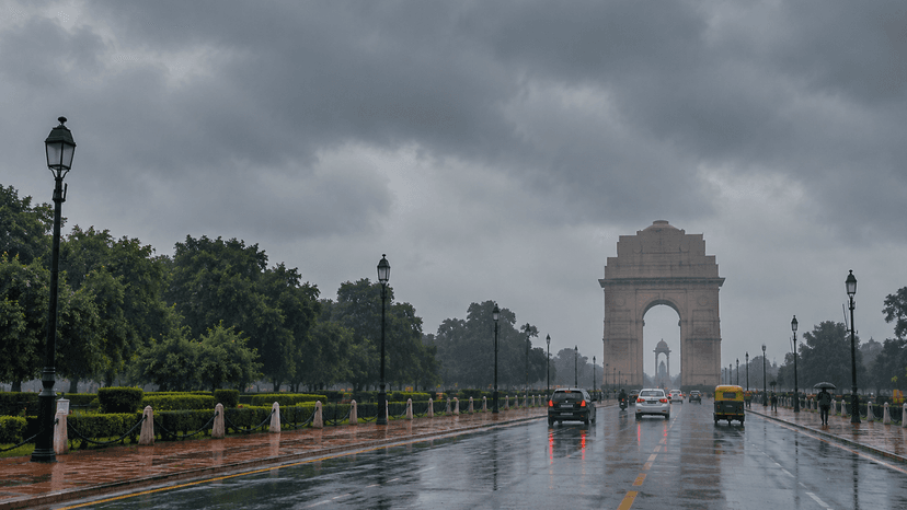 Delhi Drenched: Rain to Cool Capital Amidst AQI Woes