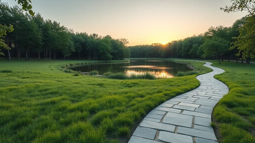 Dying Lake Reborn as Delhi's First Meadow Park