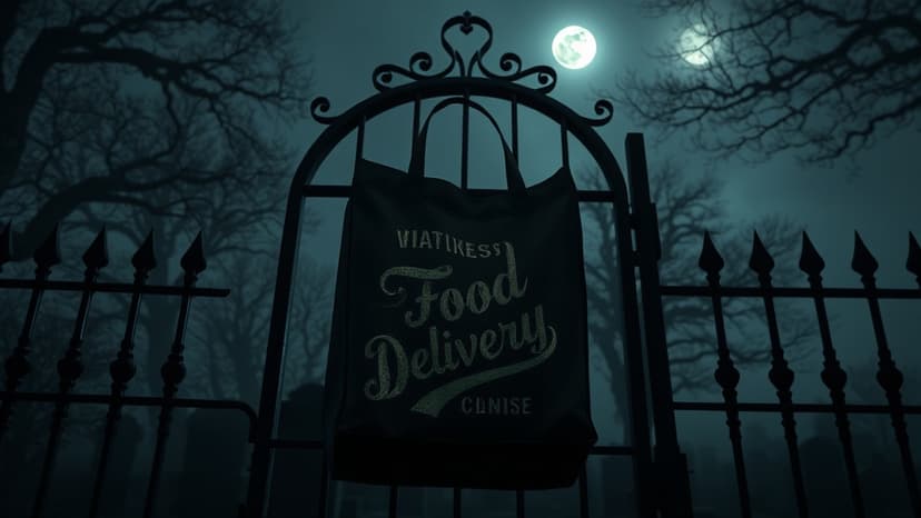 Delivery Agent Refuses to Enter Graveyard at Night