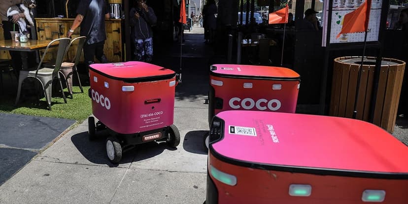 Robot Swarm Grinds Chicago Sidewalk to a Halt