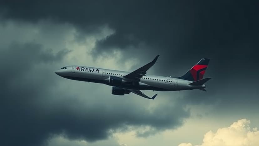 Delta Flight Diverted Over Passenger Disturbance