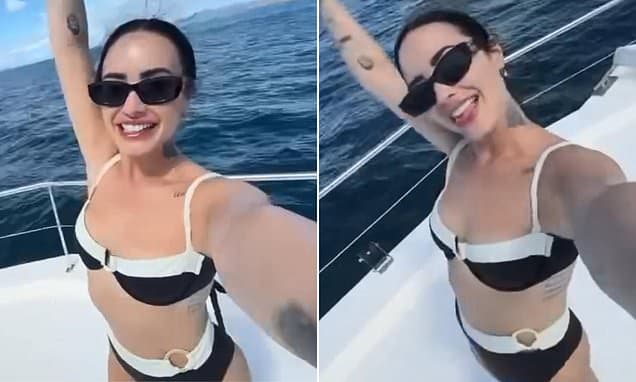 Demi Lovato Drops New Music & Yacht Vibes