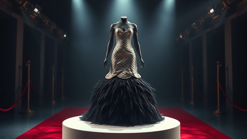 Demi Moore's Dramatic Feathered Gown Stuns at 2026 Oscars