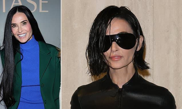 Demi Moore Debuts Shocking Wig Makeover