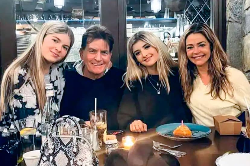 Richards: Daughters' bond with Sheen 'good,' has ups and downs