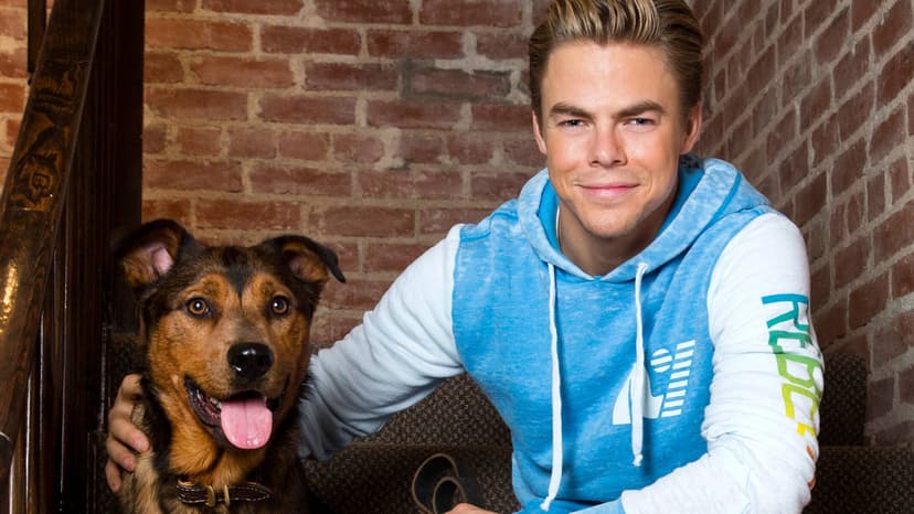 15 Years Together: Derek Hough Sleeps on Floor for Sick Dog