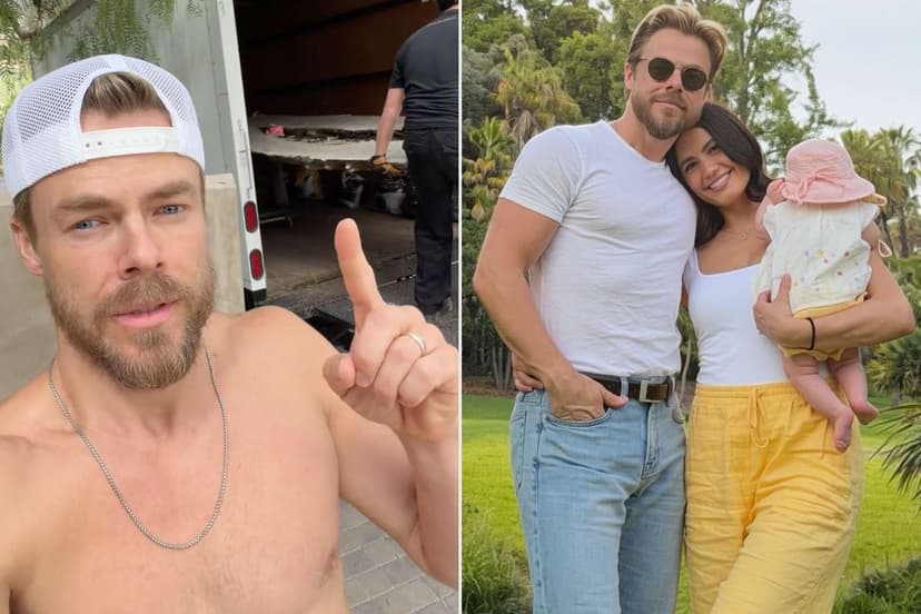 Derek Hough's 'Huge' Mother's Day Surprise for Hayley