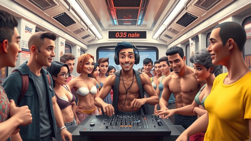 Desi Passengers Turn Metro into Dance Floor After Diljit Dosanjh Concert