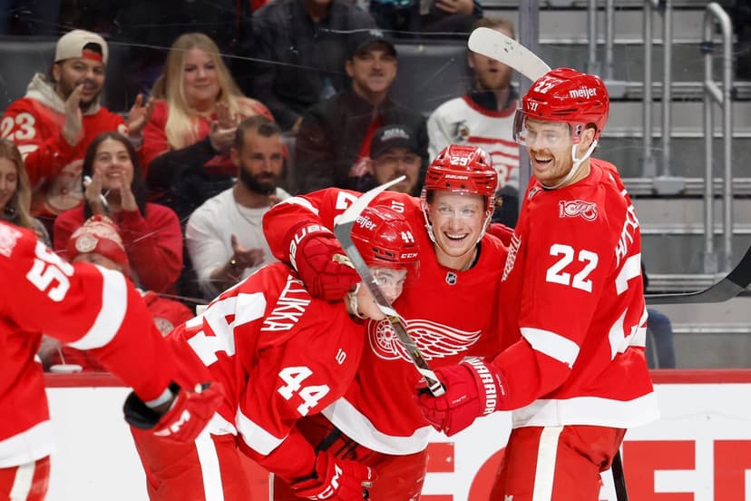 Red Wings Soar: Top of Atlantic After 20 Games