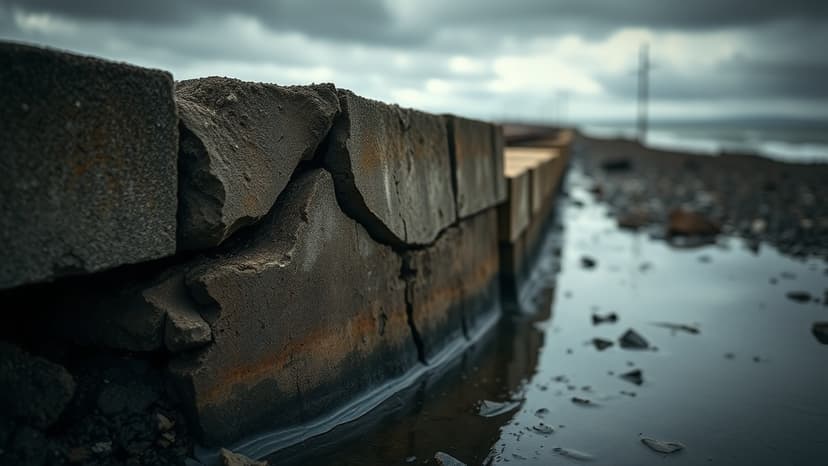 Rail Line Closed: Storm Damage Hits Devon Coast
