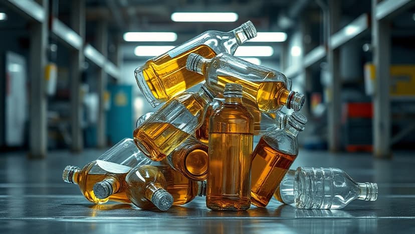 Liquor Bottles Seized Over Missing PET Markings