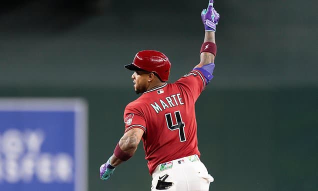 Marte's 10th Inning Double Seals D-backs Victory