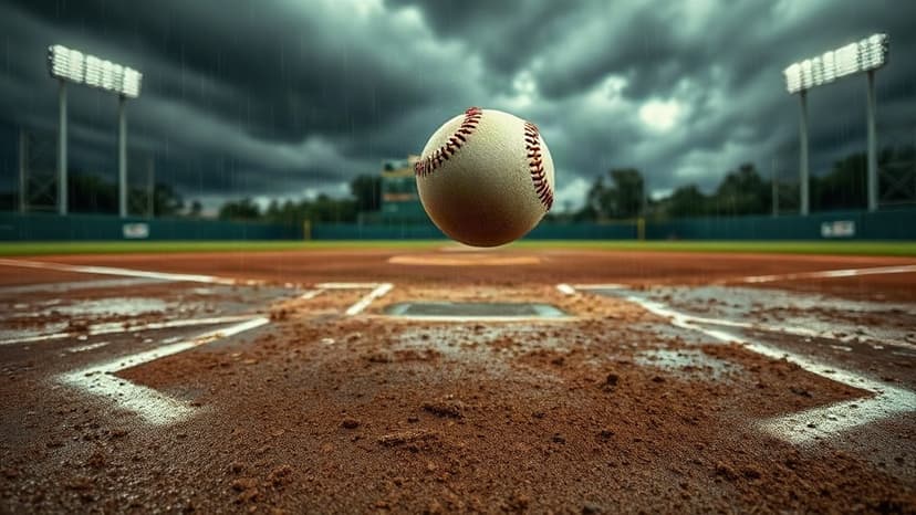 Diamondbacks-Guardians Game Halted by Rain