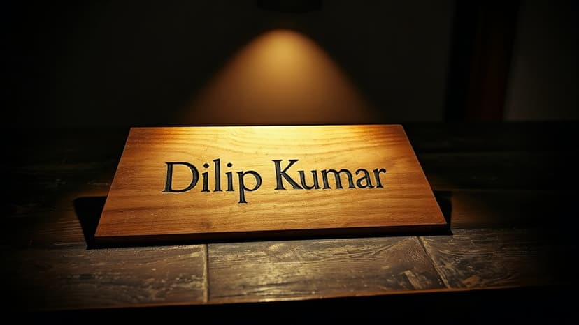 Dilip Kumar: The Secret Behind His Famous Name