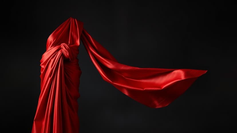 Disha Patani Stuns in Fiery Red Saree