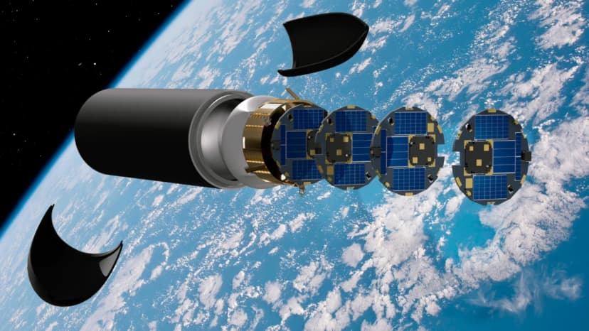 New 'Pizza-Sized' Satellites Launch for Space Tech Test