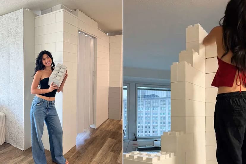NYC Apartment Gets LEGO Castle Bedroom