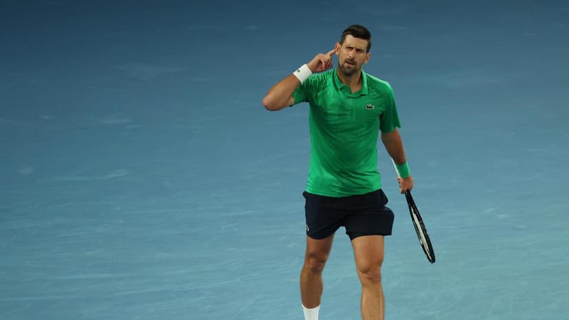 Djokovic Equals Federer's Melbourne Record
