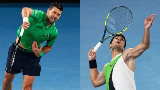 Djokovic Jokingly Demands Serve Royalties from Alcaraz