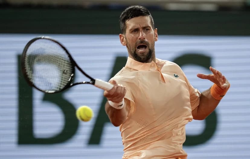 Djokovic Survives Scare in French Open Thriller