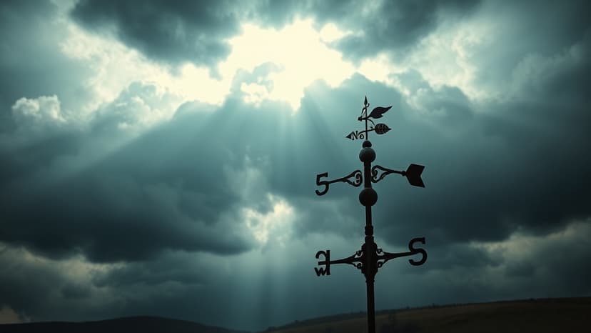 Thunderstorms Expected, Then Sharp Temperature Drop