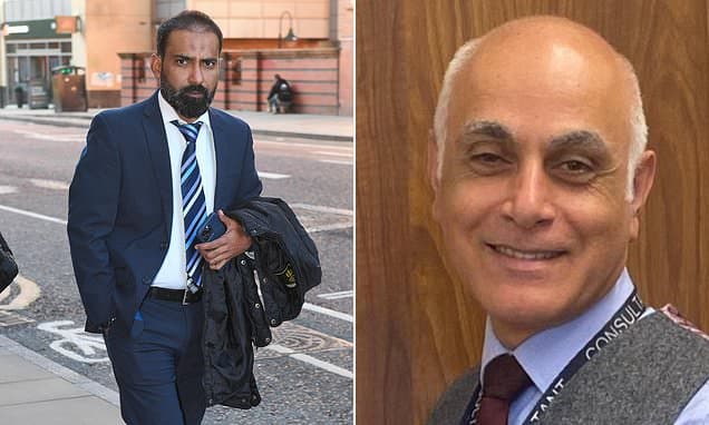 Doctor's Driver Examined Patient; Doctor Got Warning